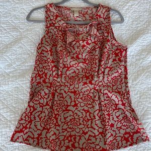 Banana Republic sleeveless blouse